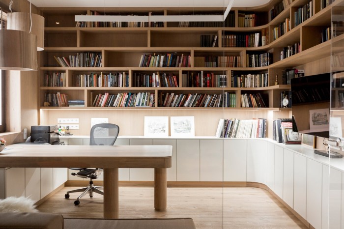 Office modern ideas inspiration interior space shelving great storage